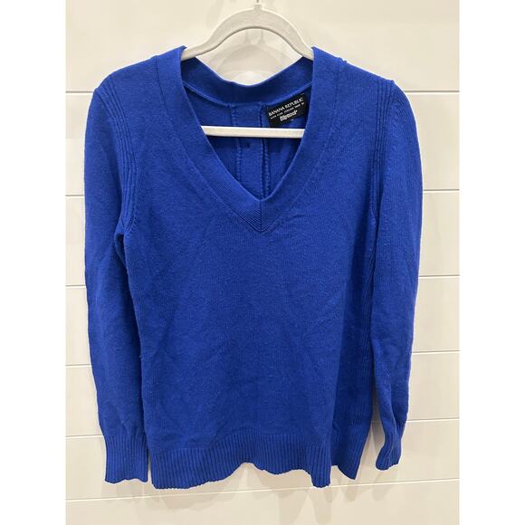 Banana Republic Sweaters - Banana Republic Italian Yarn Sweater Womens Size Medium Merino Cashmere Blend
